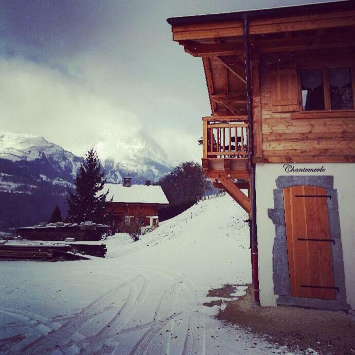 Chantemerle 1741, Chambres D'Hotes A La Montagne Sallanches Exterior photo